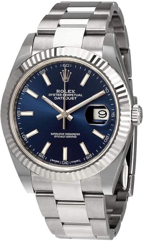 amazon rolex oyster perfpetual blue|rolex oyster perpetual blue price.